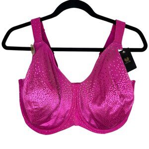 Wacoal Womens Pink Bra US 40J Underwire Back Appeal Underwire 855403